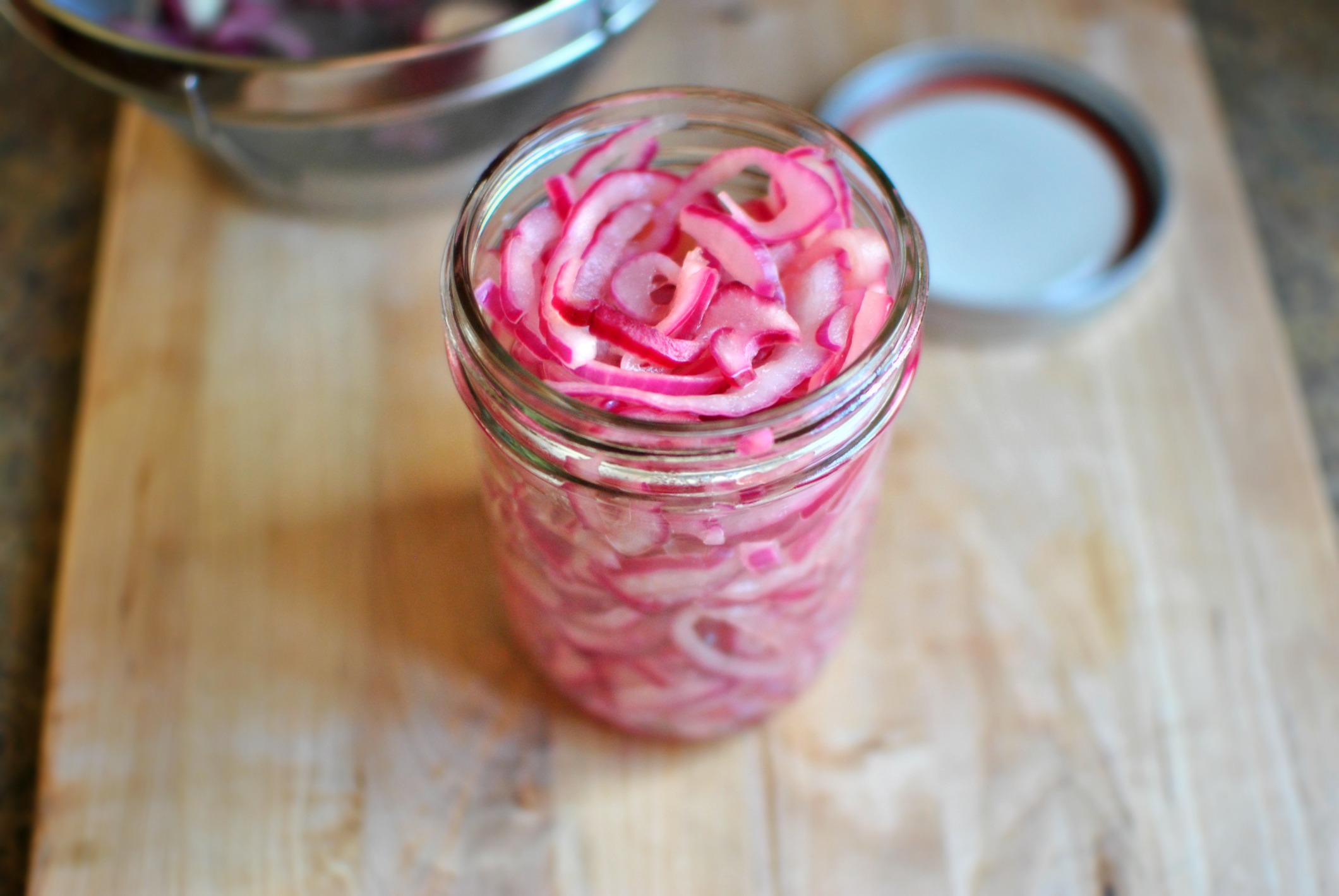 Simply Scratch Quick Pickled Red Onions Simply Scratch