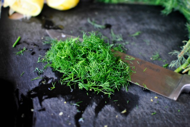 chopped dill