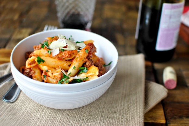 Baked Mostaccioli l www.SimplyScratch.com