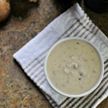 Condensed Cream of Mushroom Soup  www.SimplyScratch.com