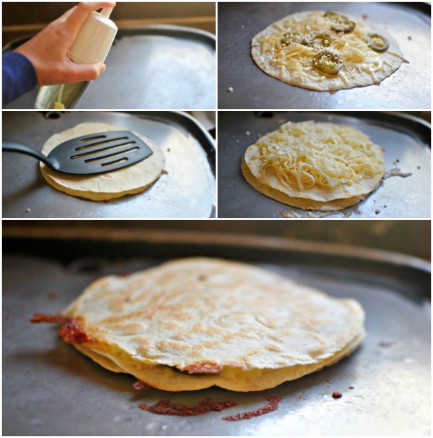 quesadilla collage