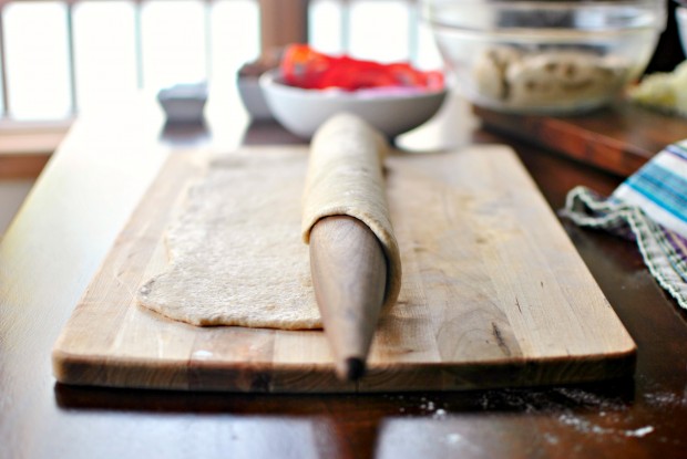 Whole Wheat Pizza Dough Recipe l www.SimplyScratch.com