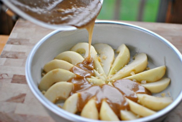 pour over pears