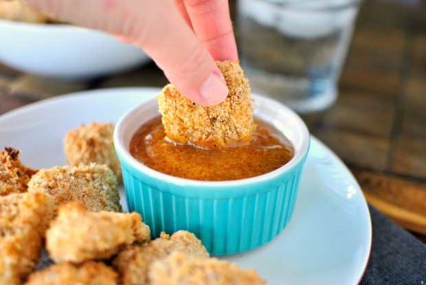 Baked Whole Wheat Chicken Nuggets - SimplyScratch.com