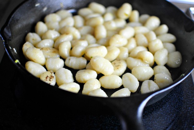 olive oil and add gnocchi