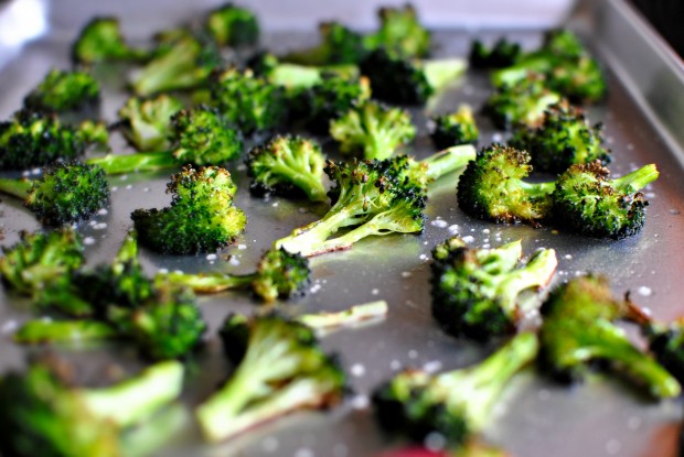 Best Roasted Broccoli www.SimplyScratch.com roasted