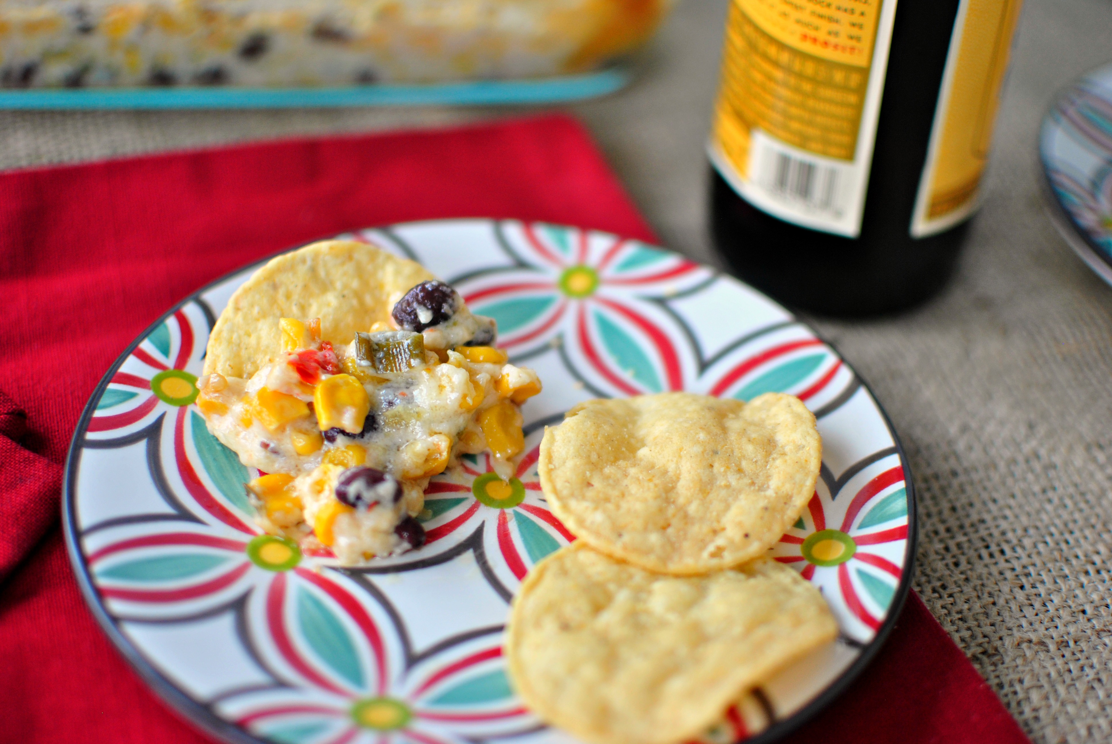 Simply Scratch Cheesy Corn Black Bean Dip Simply Scratch