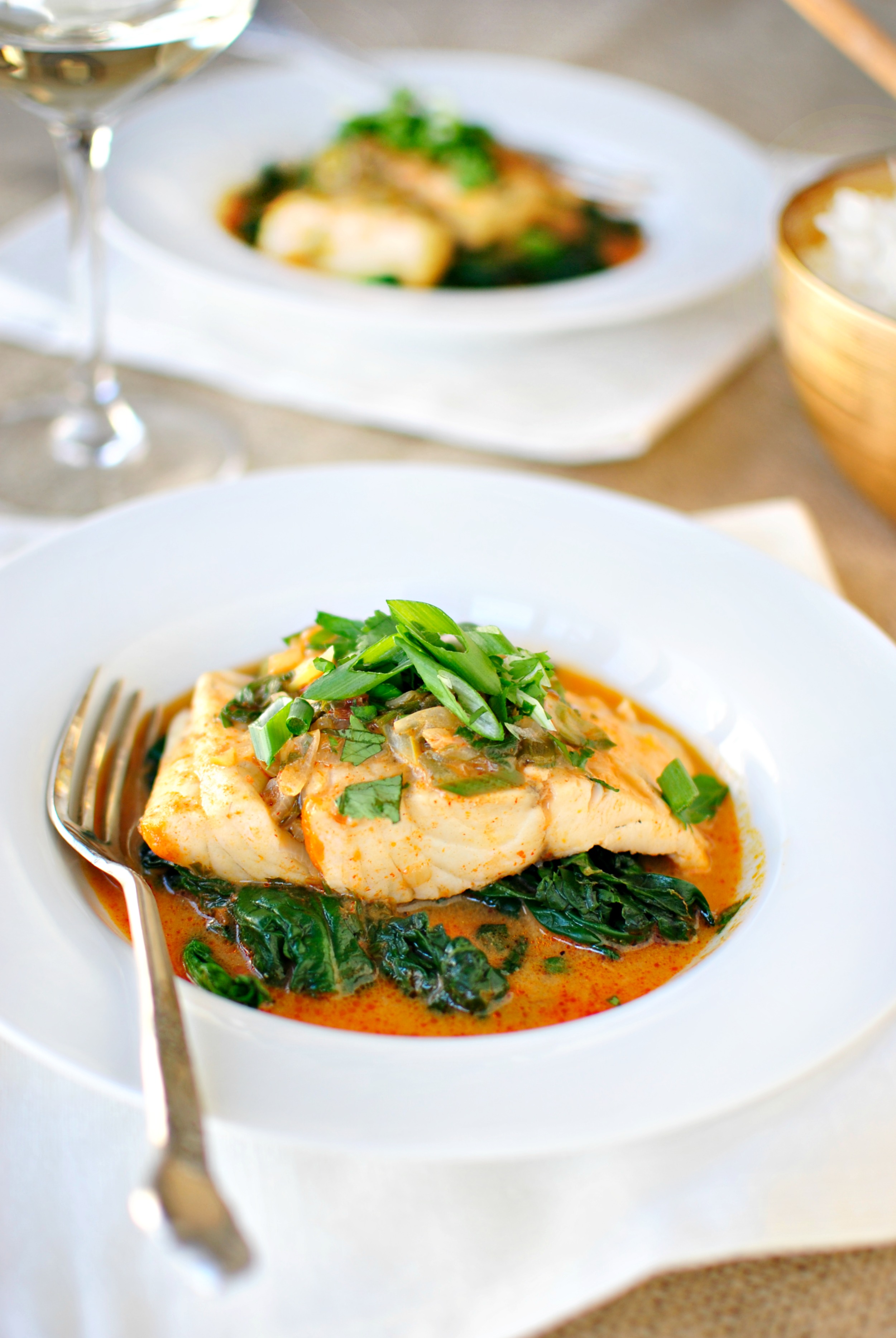 Thai Coconut Curry Poached Barramundi Simply Scratch