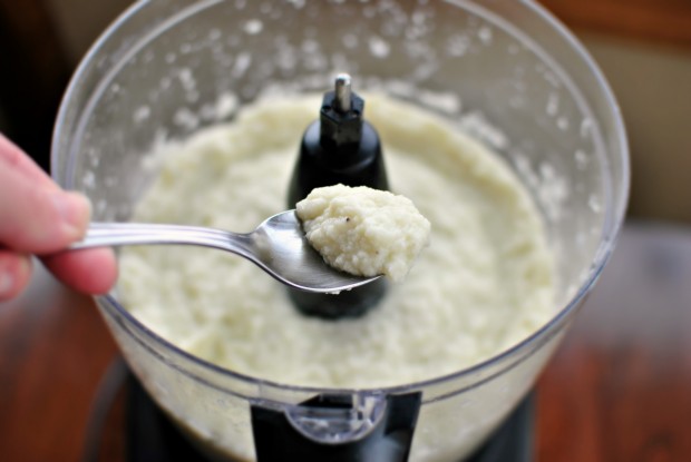 Creamy Whipped Cauliflower Mash - bite