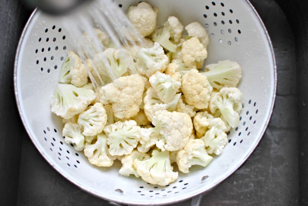 Creamy Whipped Cauliflower Mash - rinse