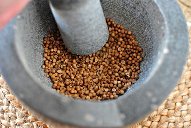 How To Toast and Grind Your Own Spices - start pulverizing