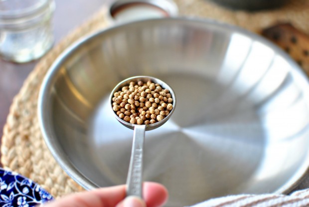 How To Toast and Grind Your Own Spices whole -coriander seed