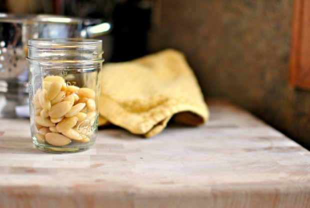 How to Blanch and Peel Almonds www.SimplyScratch.com