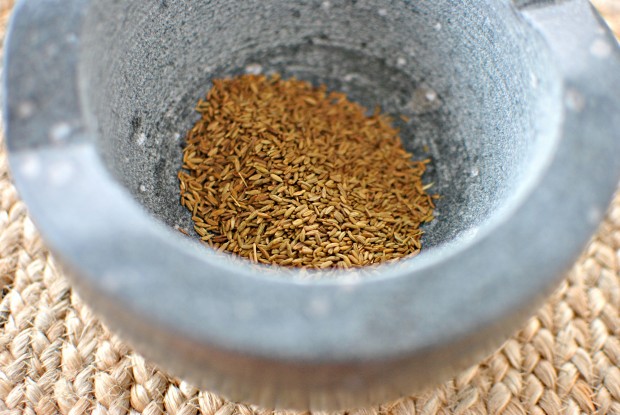How to Toast and Grind Your Own Spices - in the mortar