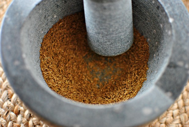 How to Toast and Ground Your Own Spices - start pestle-ing