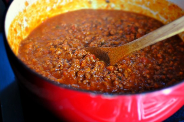 Tasty Kitchen Blog Orecchiette Bolognese 10