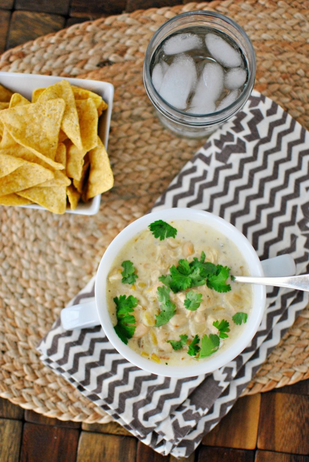 White Chicken Chili l www.SimplyScratch.com