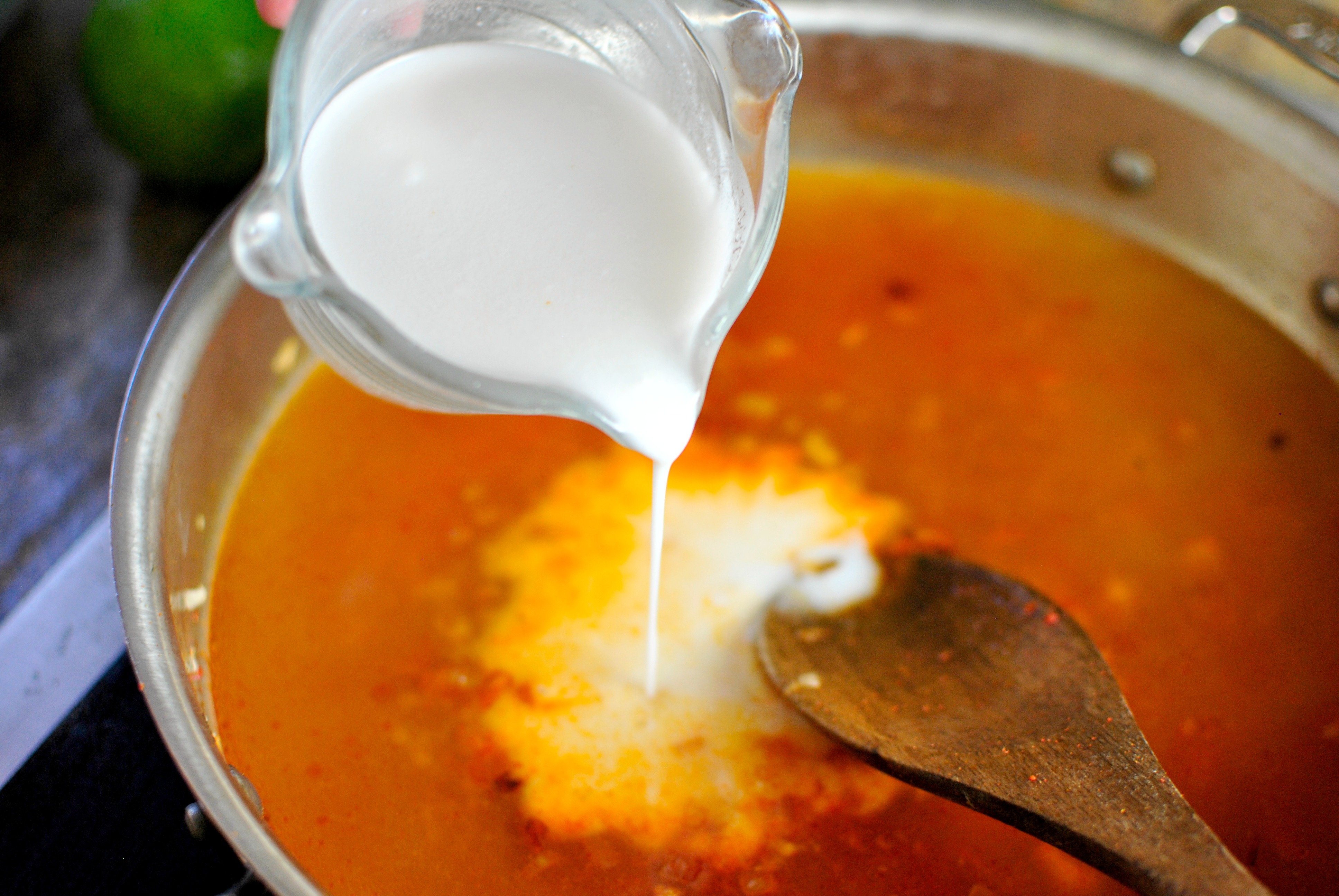 Simply Scratch Thai Coconut Curry Poached Barramundi with Sautéed Spinach Simply Scratch