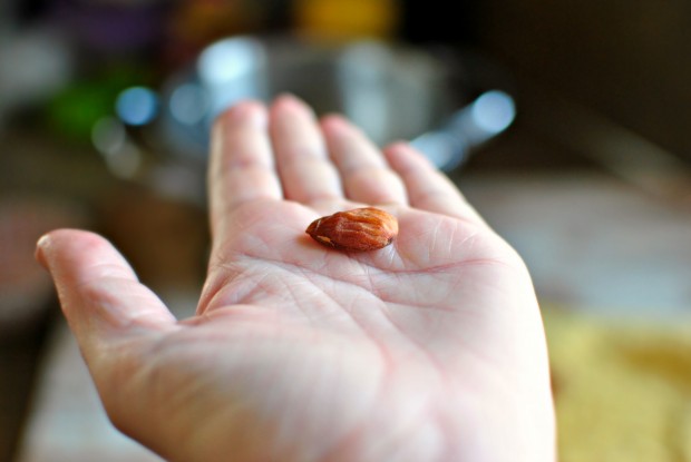 how to blanch almonds bubbly skin