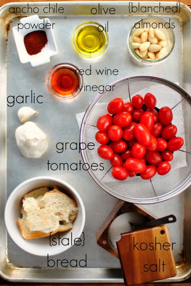 romesco ingredients www.SimplyScratch.com