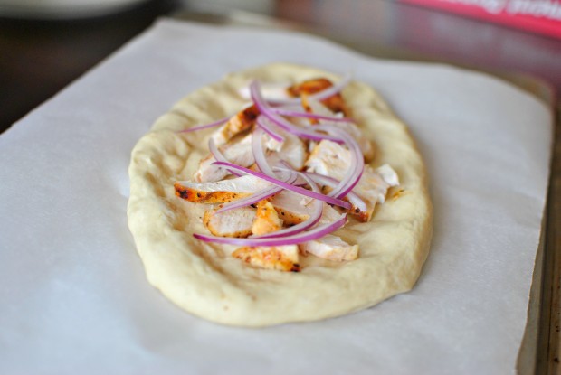thin sliced onion