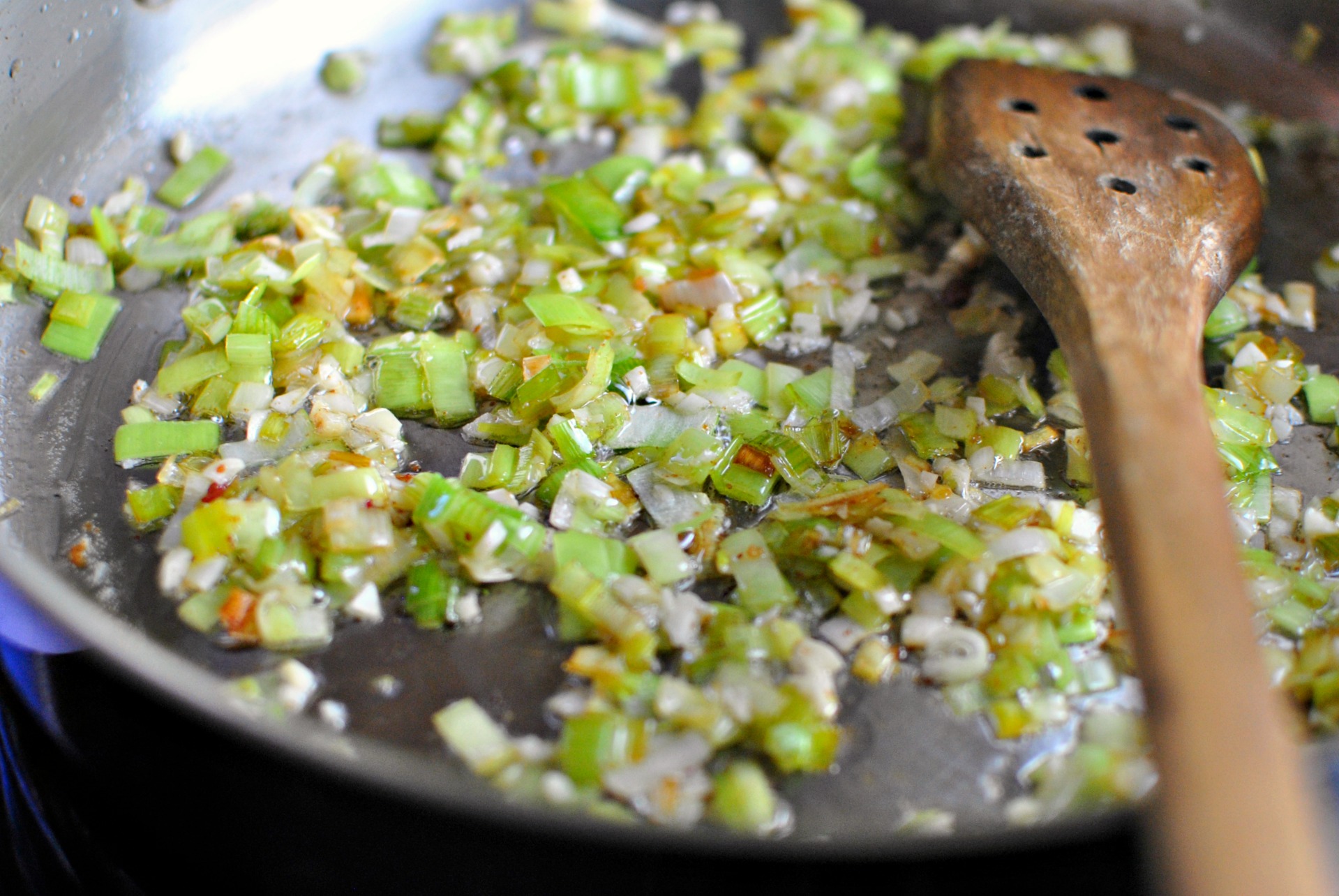 Simply Scratch Creamy Pancetta, Leek and Pea Macaroni and Cheese