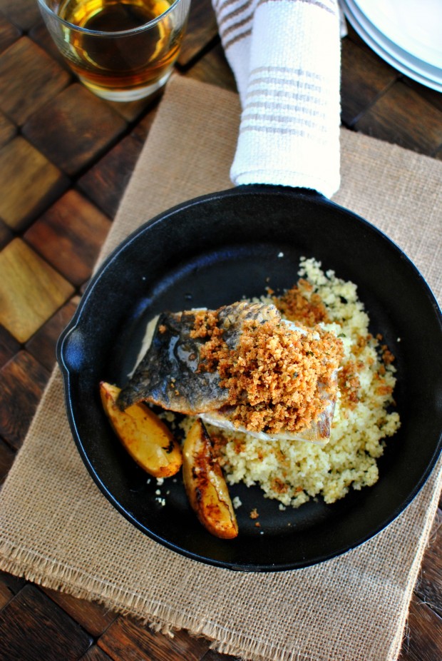 Barramundi with Caramelized Lemon l SimplyScratch.com