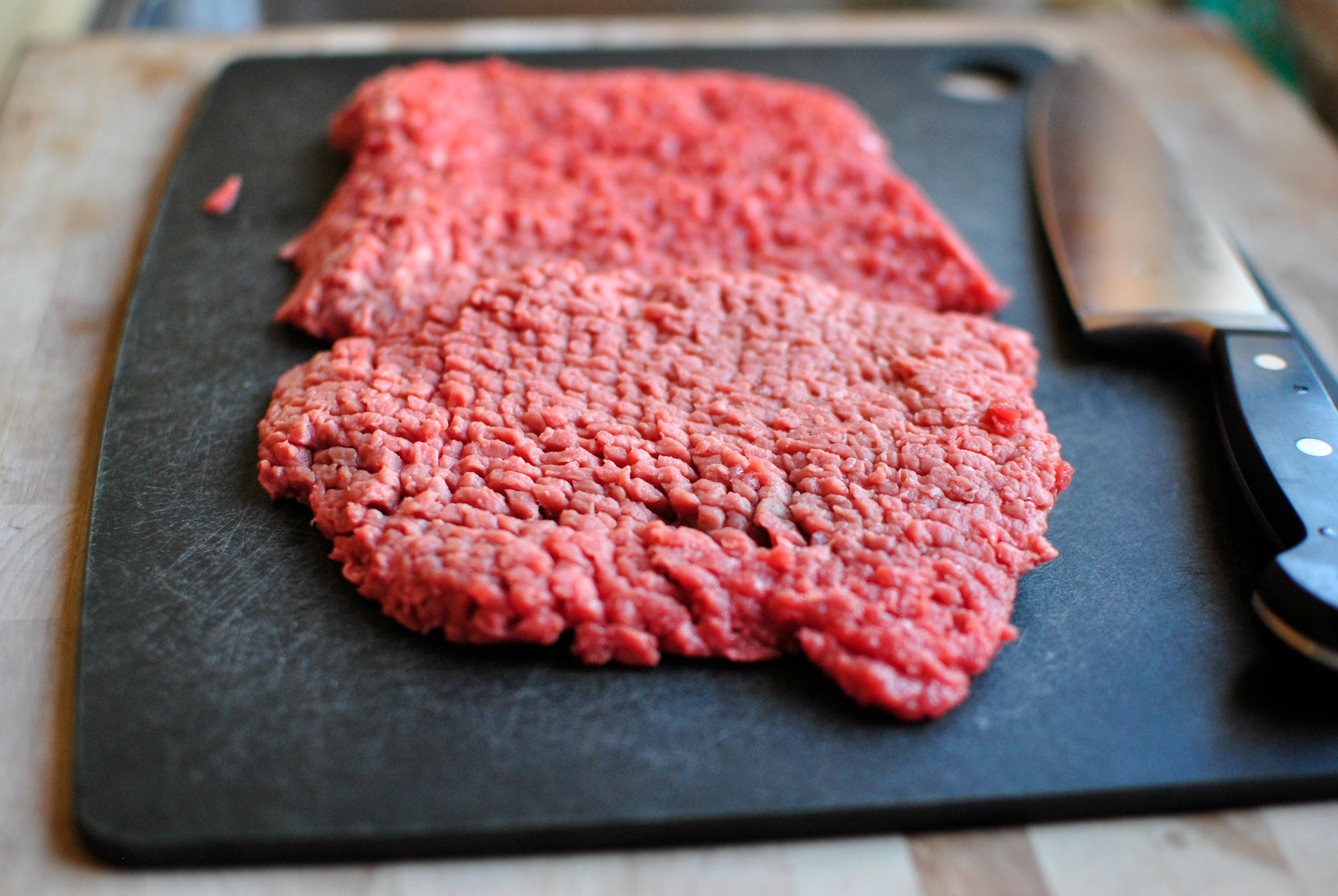 Steak Burgers with Jarlsberg + Sautéed Onions - Simply Scratch