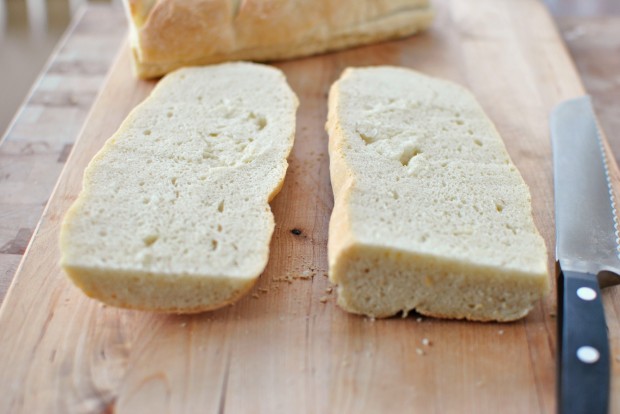 Roasted-Garlic Garlic Bread l www.SimplyScratch.com easy to work with