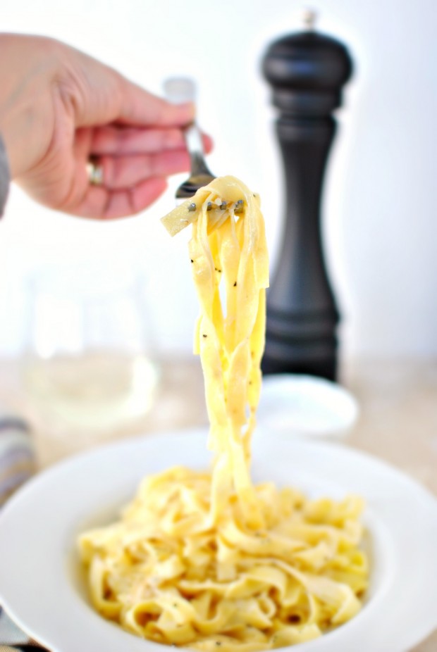 Lighter Fettuccine Alfredo www.SimplyScratch.com