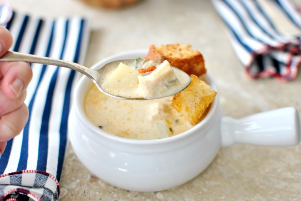 Fish Chowder I www.SimplyScratch.com #seafood