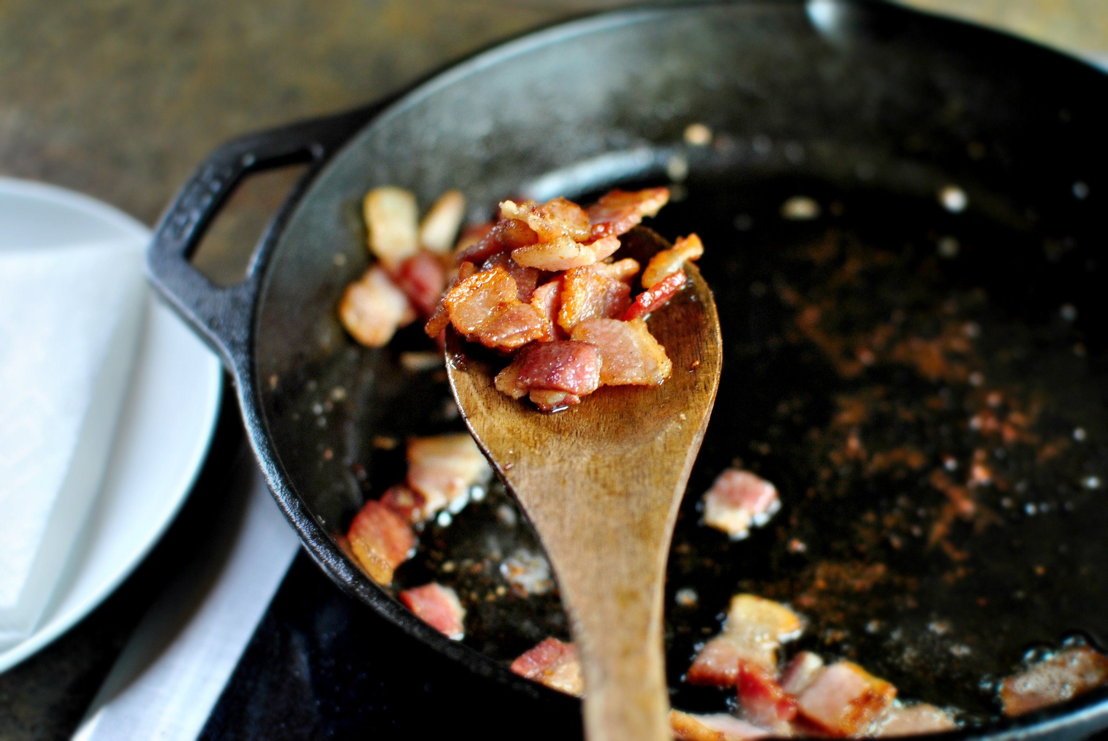 Bacon Potato Poblano Breakfast Skillet - Simply Scratch