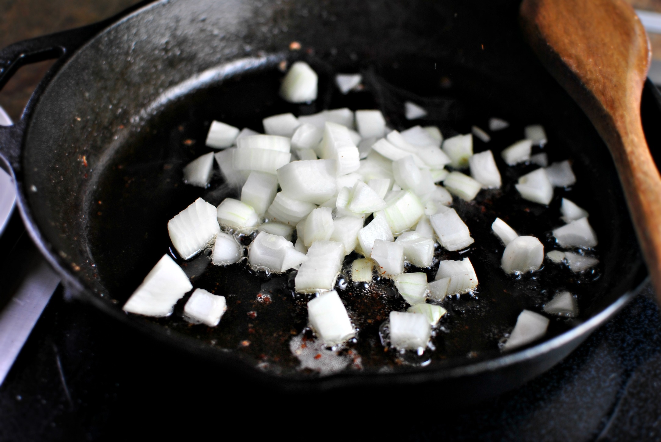 Bacon Potato Poblano Breakfast Skillet - Simply Scratch