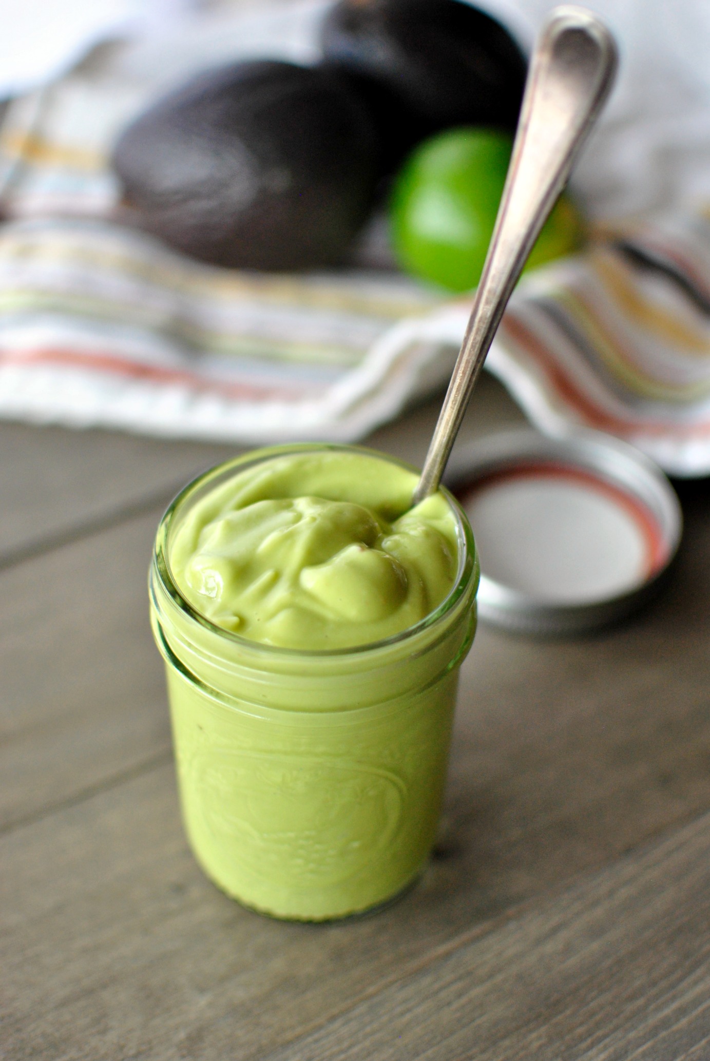 Simply Scratch Creamy Avocado Salad Dressing - Simply Scratch