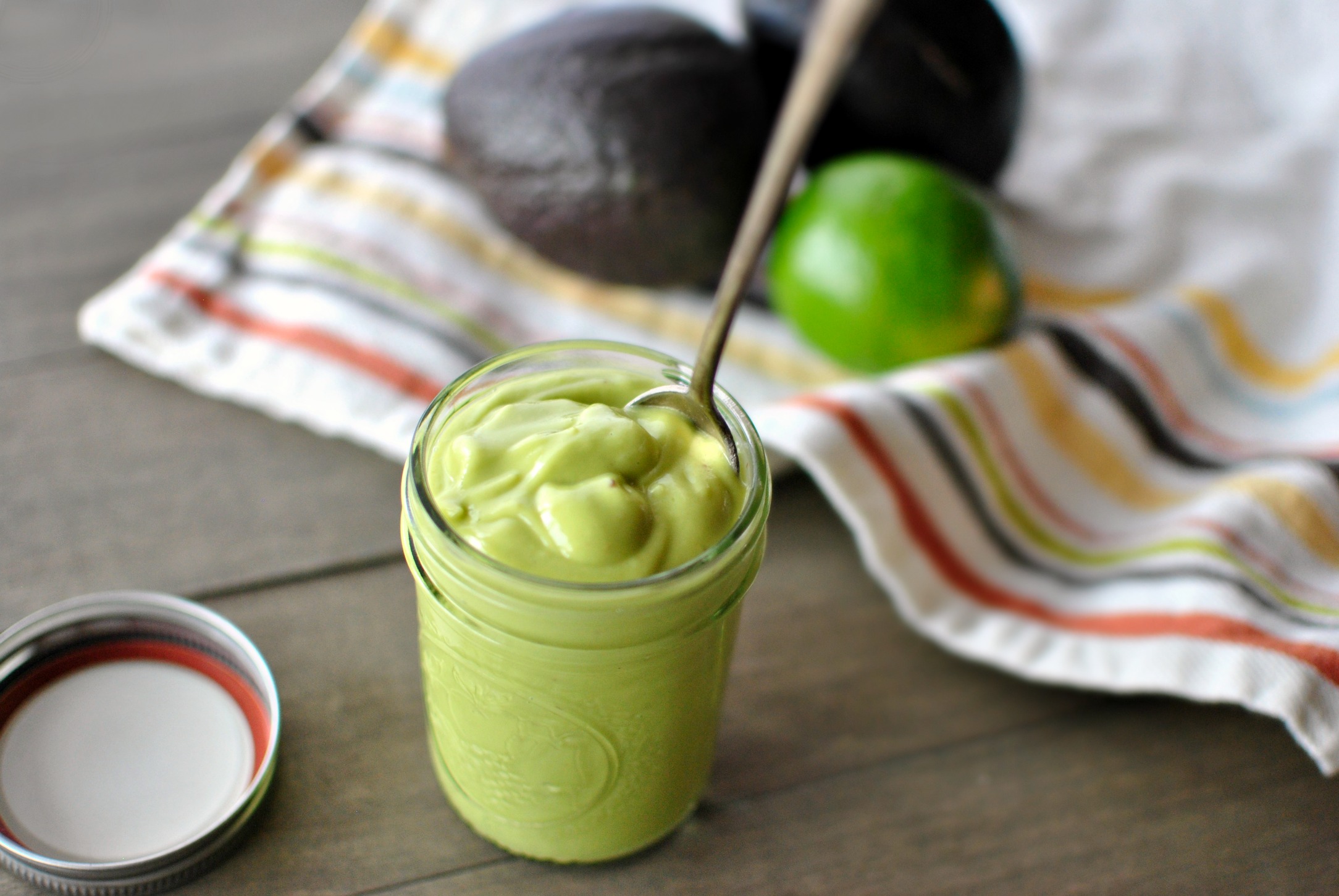 Simply Scratch Creamy Avocado Salad Dressing - Simply Scratch