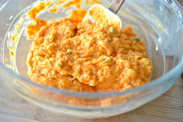 Sweet Potato + Jalapeno Mash l www.SimplyScratch.com yum