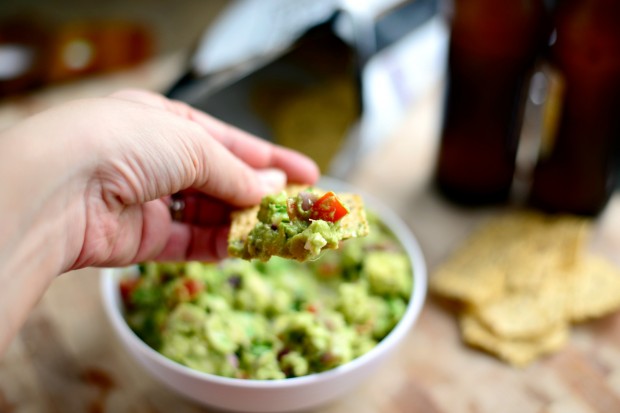 Avocado + Feta Guacamole ll www.SimplyScratch.com