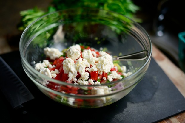 Avocado + Feta Guacamole www.SimplyScratch.com feta