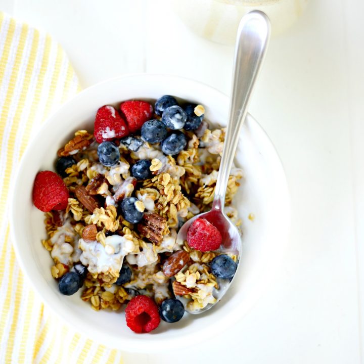 Simply Scratch Coconut Chia Seed Granola Simply Scratch