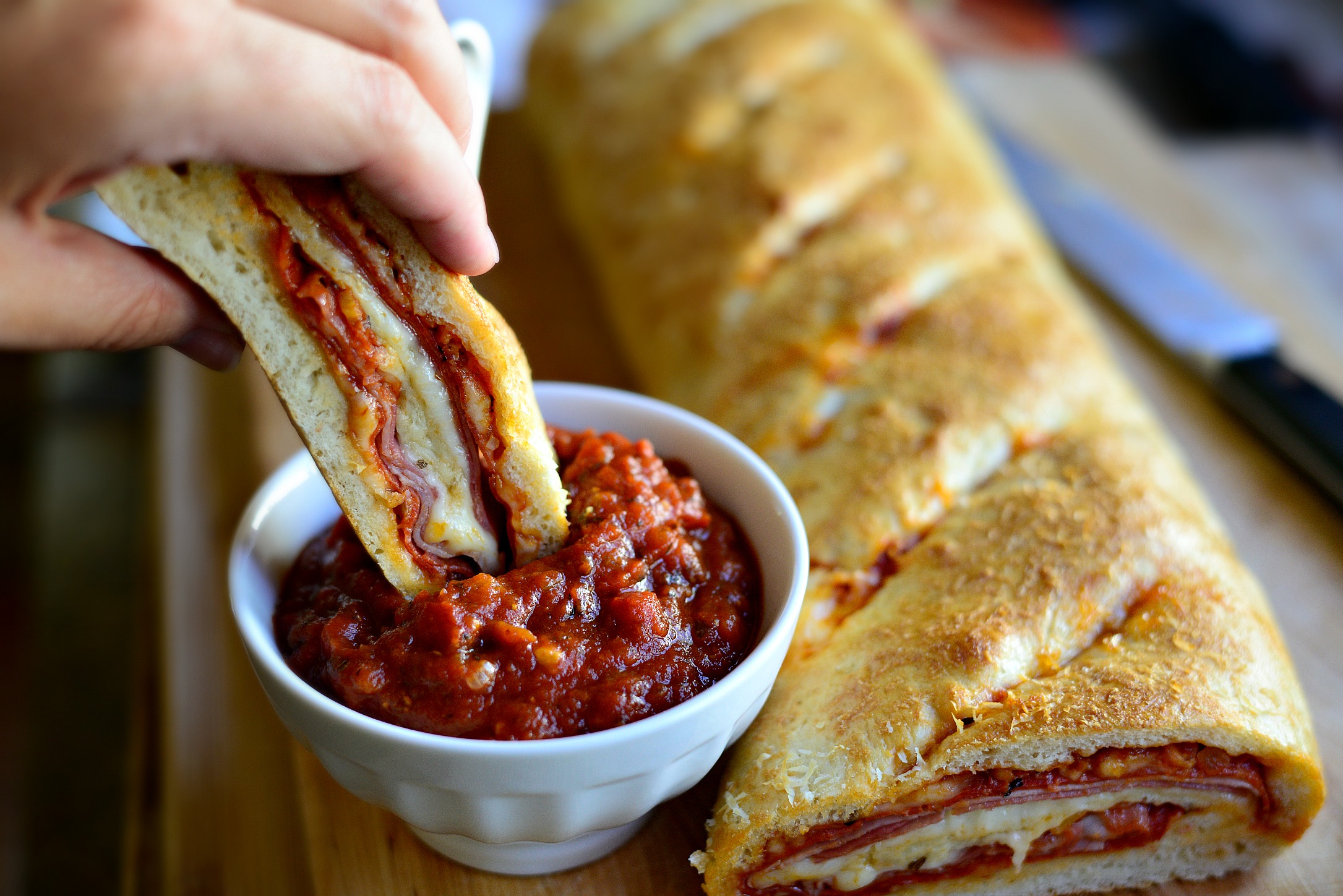 Homemade Stromboli Simply Scratch
