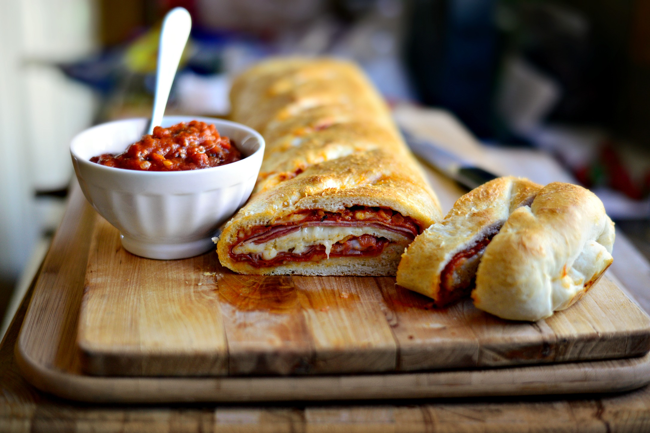 Homemade Stromboli - Simply Scratch