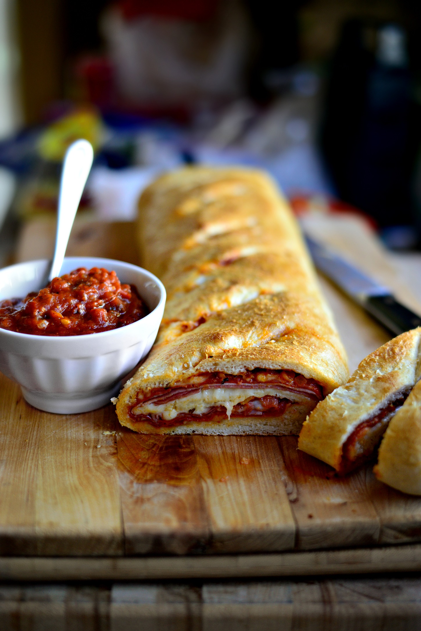 Homemade Stromboli - Simply Scratch