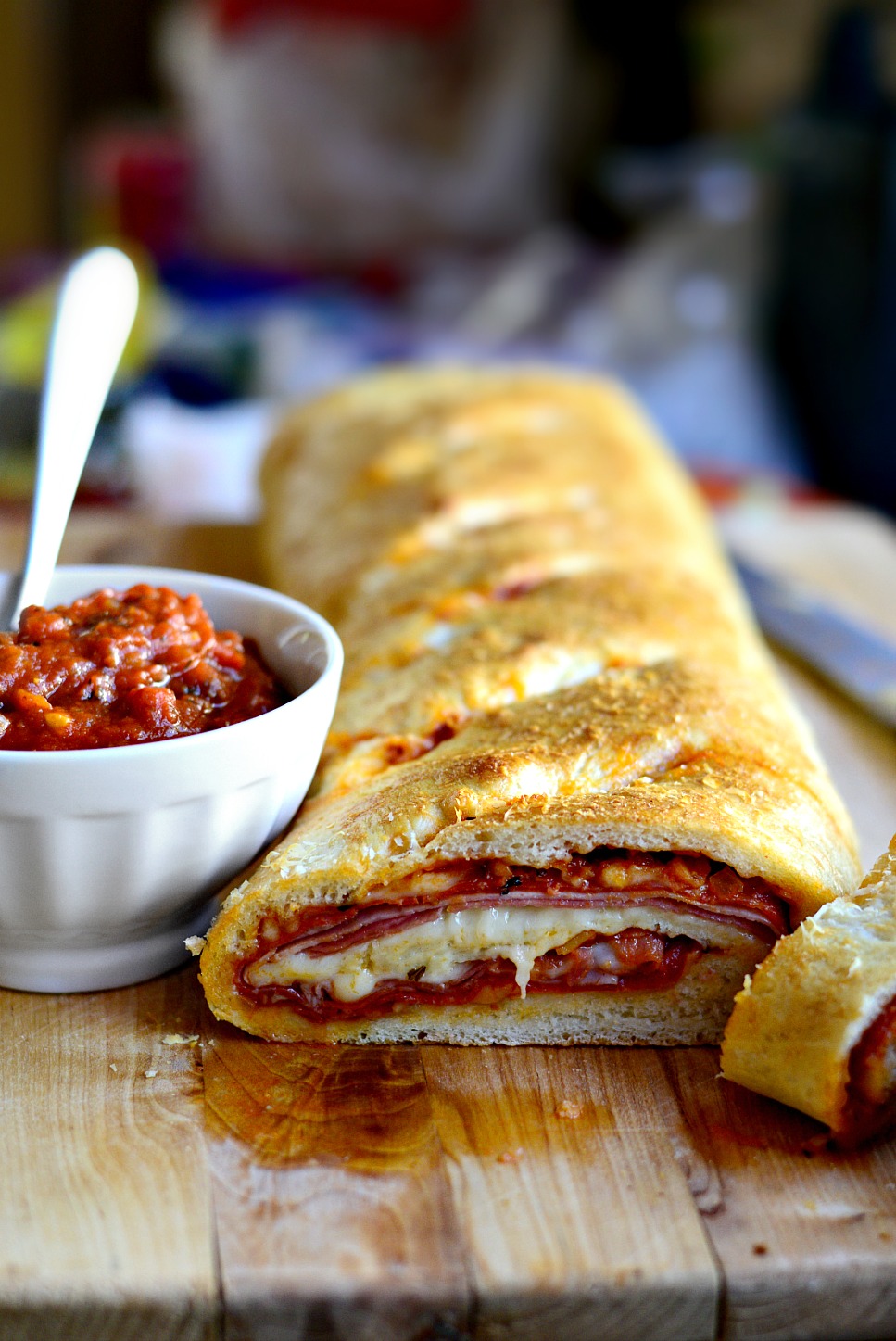 Homemade Stromboli - Simply Scratch