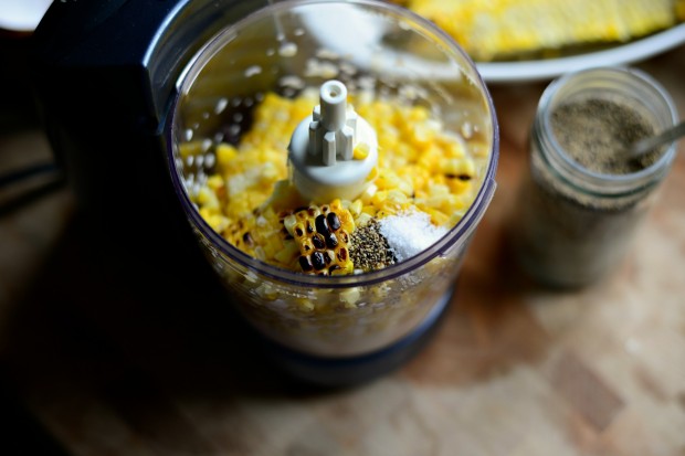 Jalapeno + Cheddar Burgers with Grilled Corn Mayo l www.SimplyScratch.com s and p