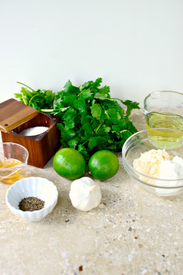 Mexicali Chopped Salad with Creamy Cilantro Lime Dressing l www.SimplyScratch.com dressing stuff