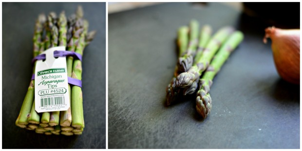 asparagus collage