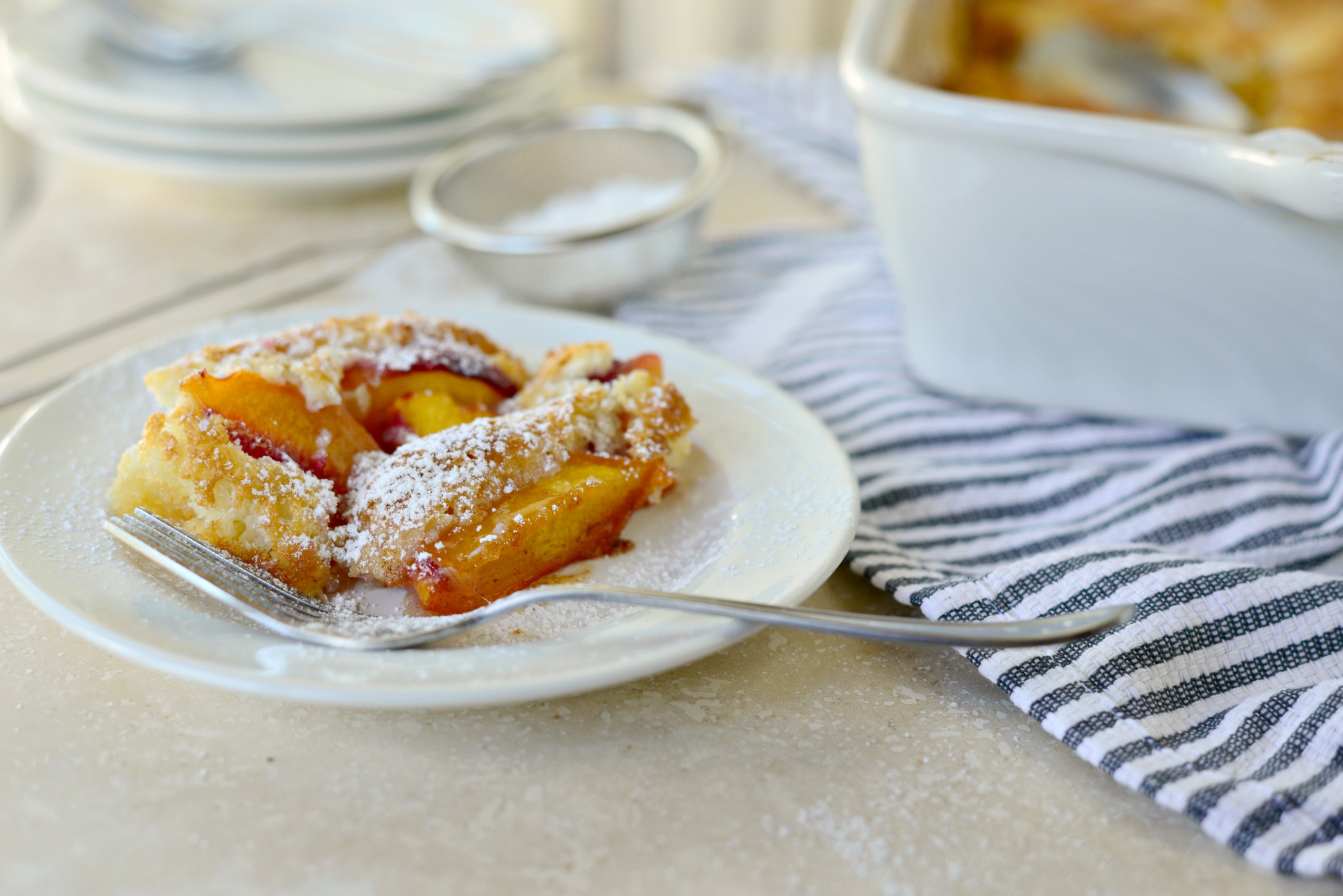 Simply Scratch Brown Butter Peach Cobbler Recipe Simply Scratch