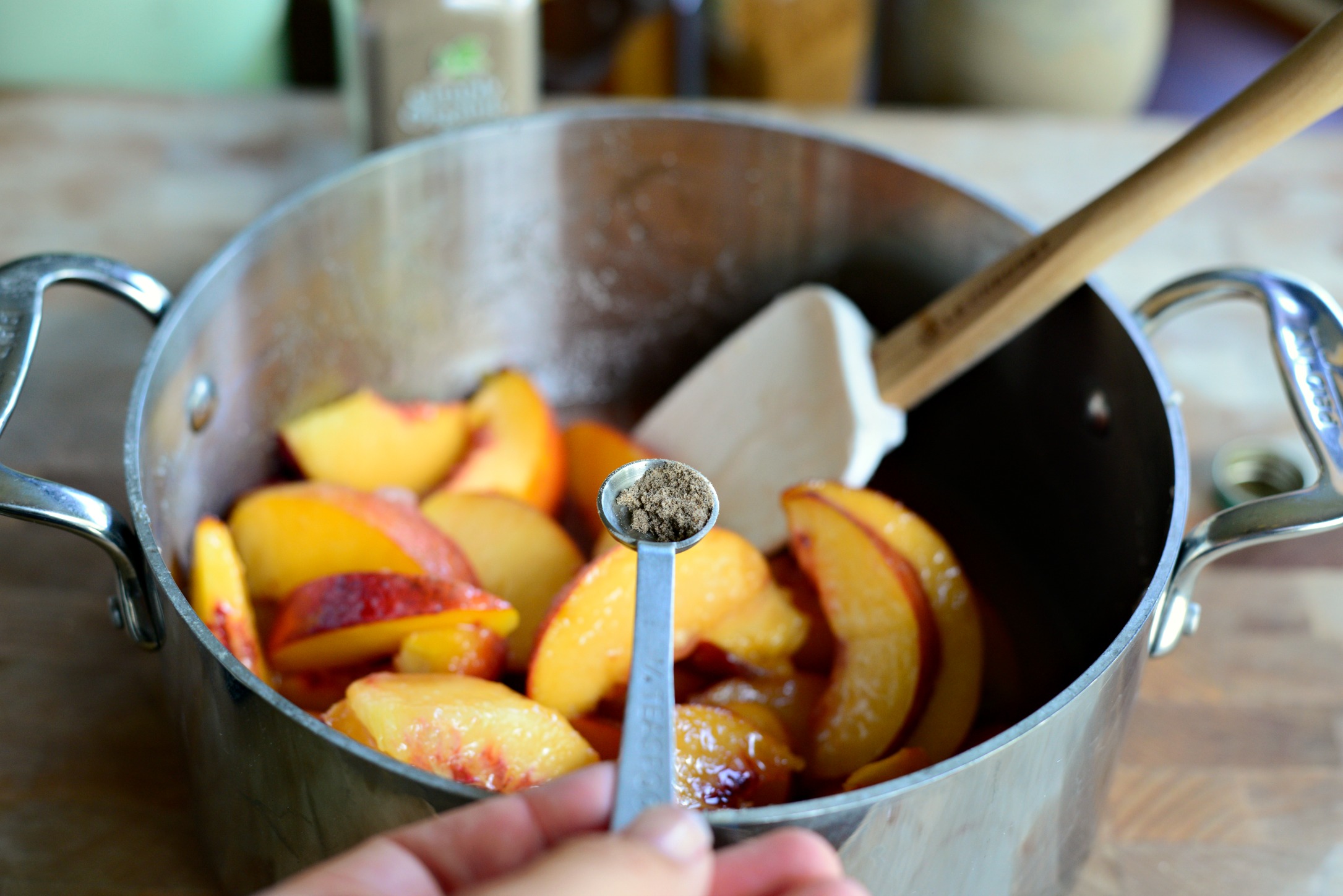 Simply Scratch Brown Butter Peach Cobbler Recipe Simply Scratch
