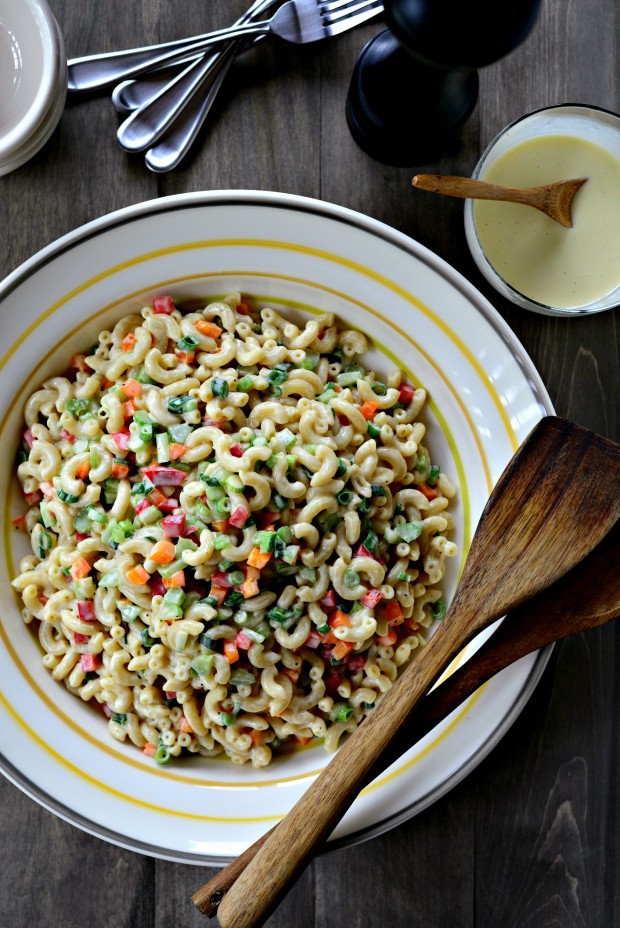 Classic Macaroni Salad + Homemade Dressing l SimplyScratch 21