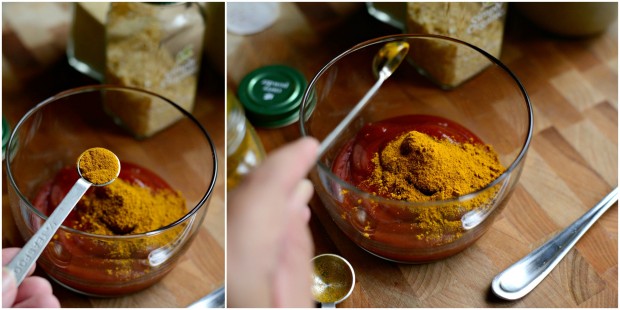 Crispy Baked Kale Chips + Quick Curry Ketchup l www.SimplyScratch.com 2